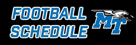 MTSU FOOTBALL SCHEDULE | The Game Nashville