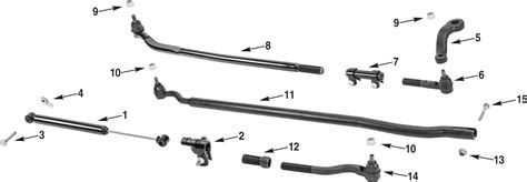 Jeep Wrangler JK Steering Linkage Parts - Quadratec