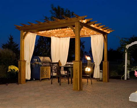 Beautiful Outdoor Gazebo Lighting – HomesFeed