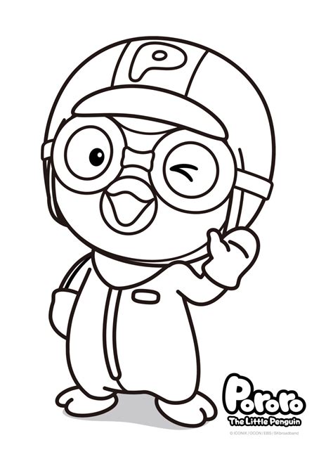 Pororo Coloring Pages Printable