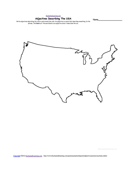 United States Outline Drawing at PaintingValley.com | Explore collection of United States ...