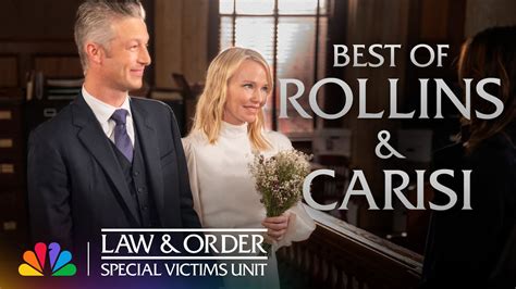 Your Favorite Rollins and Carisi Moments | Law & Order: SVU | NBC - YouTube