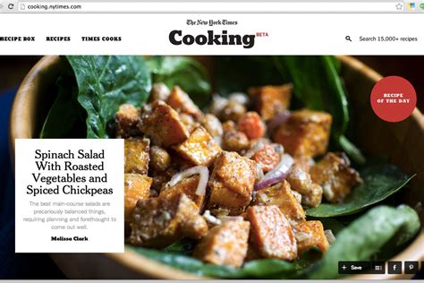 New York Times Launches NYT Cooking Site - Eater