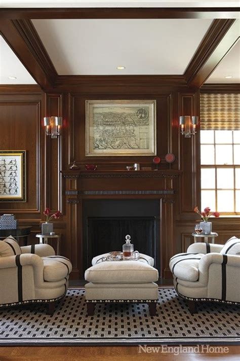 How To Make A Dark Paneled Room Look Fresh & Light — DESIGNED | House and home magazine, House ...