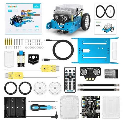 mBot Blue Entry: Level Programmable Robot (Bluetooth Version) - Walmart ...