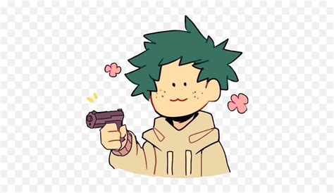 Deku with a gun Memes - Imgflip