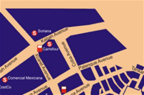 Cancun Downtown Map - Cancun Hotels Map - Map of Cancun - Cancun Maps