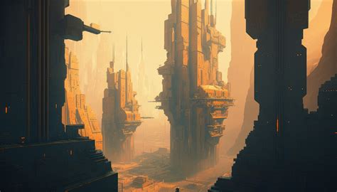 Wallpaper : ai art, illustration, city, concept art, science fiction 4579x2616 - alx - 2229166 ...