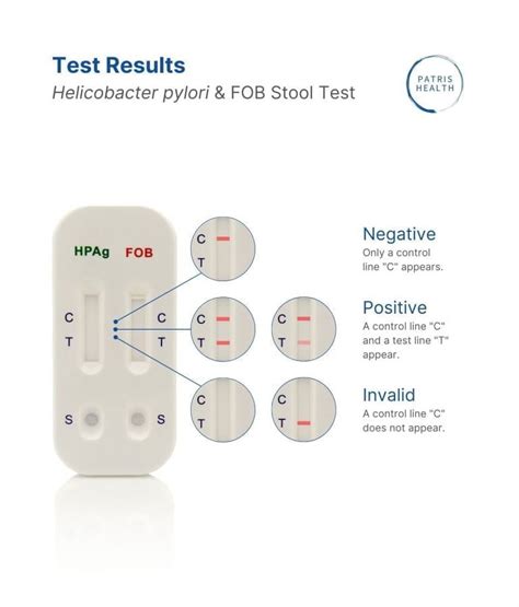 H. pylori Stool Test and FOB (2 in 1) | Medical Test for Testing at Home