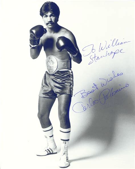 Carlos Palomino - Autographed Inscribed Photograph | HistoryForSale ...