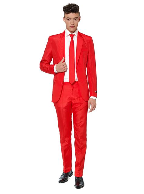 Red Suit - Suitmeister. The coolest | Funidelia