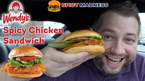 Wendy's Spicy Chicken Sandwich - Review - YouTube