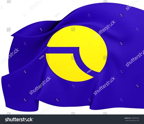 Flag Of Botucatu, Brazil. Close Up. Stock Photo 134075333 : Shutterstock