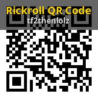 Rickroll QR Code [Team Fortress 2] [Sprays]