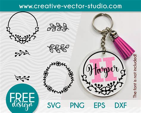 Keychain Pattern Svg Round Pattern Svg Circle Patterns Svg | ubicaciondepersonas.cdmx.gob.mx