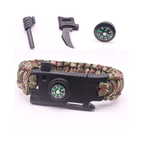 Buy Best Quality Ayat Outdoor Paracord Survival Bracelet 550 LB ...