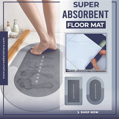 Super Absorbent Floor Mat