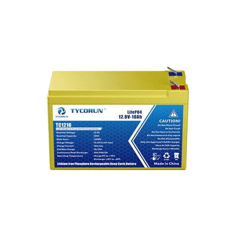 12 Volt 12Ah Lithium Deep Cycle Battery-Tycorun Batteries