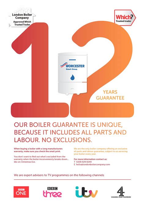 Gas Boiler Warranty - London Boiler Company