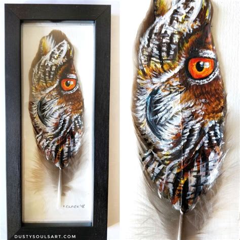 I Started Painting On Feathers In 2013, Here Is A Selection Of My ...