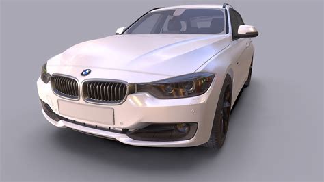 BMW-3 Car Demo - Download Free 3D model by Naveen Manja (@naveen ...