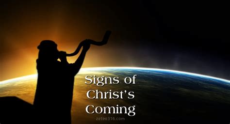 Jesus Christ Second Coming Signs