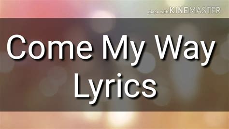 ~PLVTINUM •Come My Way• Lyrics~ - YouTube