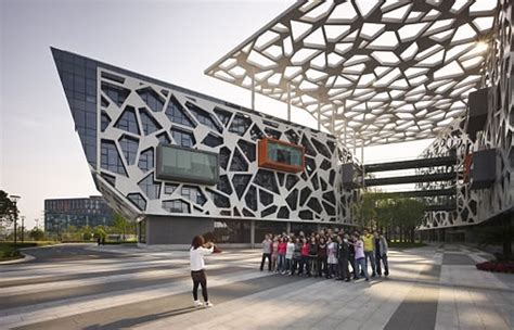 Alibaba Headquarters China Lattice Screen | Inhabitat - Green Design, Innovation, Architecture ...