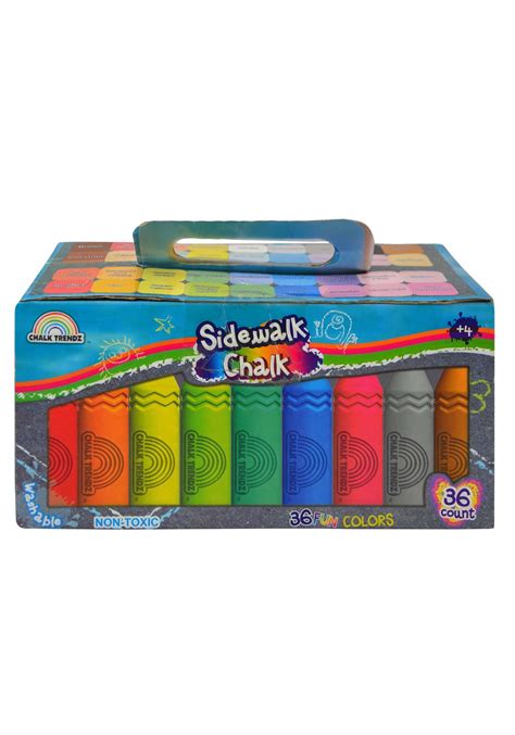 36 Pack of Sidewalk Chalk