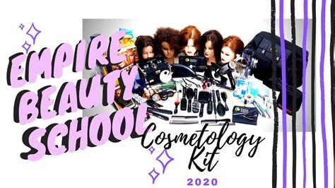 What's In My Empire Beauty School Cosmetology Kit 2020 - YouTube