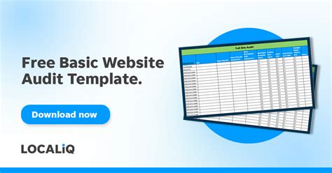 Free Basic Website Audit Template | LOCALiQ UK