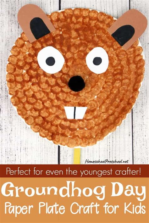 Groundhog Day Arts And Crafts | Printable Templates Free