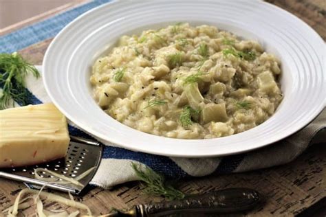 Fennel and Leek Risotto - Mangia Bedda