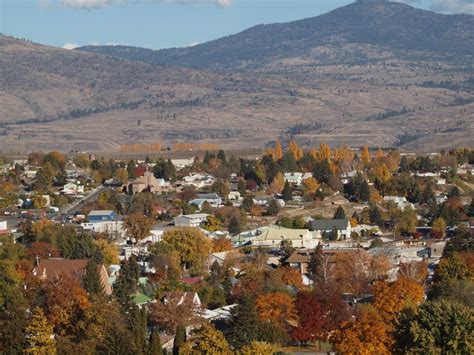 Omak, WA : Town of Omak WA taken from area above known as Pogue Flat photo, picture, image ...