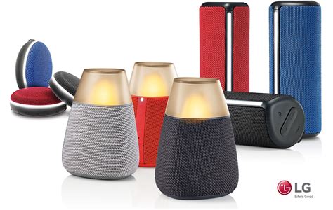 LG Announces New Collection of Bluetooth Speakers Coming This Fall ...