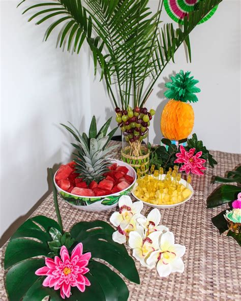 Tropical Theme Party On a Budget | Wanderlust Beauty Dreams