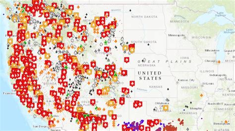 West coast wild fires map, do the wildfires stop in Canada? | wthr.com