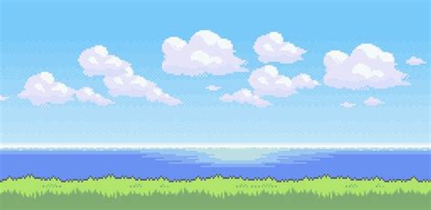 Pixel Cloud Wallpaper