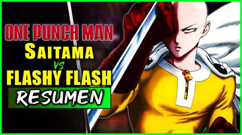 ⛔️SAITAMA vs FLASHY FLASH (Webcomic) | Resumen en 10 Minutos (más o ...