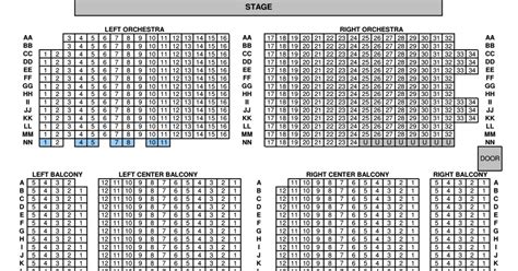 savannah theatre seating chart | Brokeasshome.com