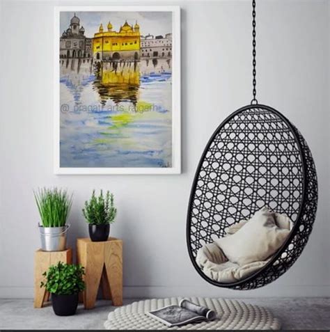 Golden temple watercolor painting, Size: A4 at Rs 999 in Raigarh | ID: 2849180200212