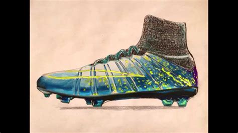 Soccer Cleat Drawing at GetDrawings | Free download