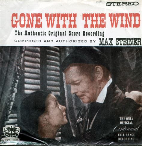 Max Steiner – Gone With The Wind (1967, Red, Vinyl) - Discogs