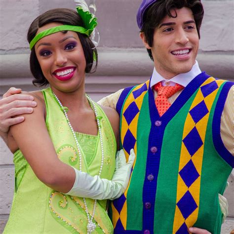 Tiana and Naveen | Disney face characters, Disney costumes, Disney cosplay