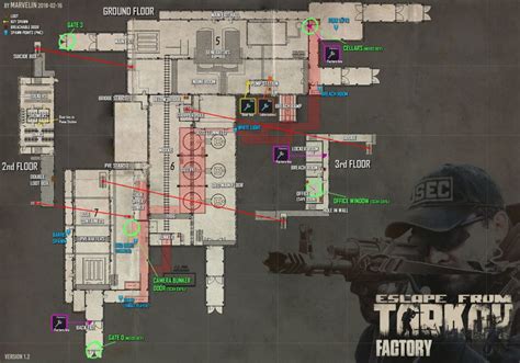 Escape from tarkov maps ingame - michaelsaki