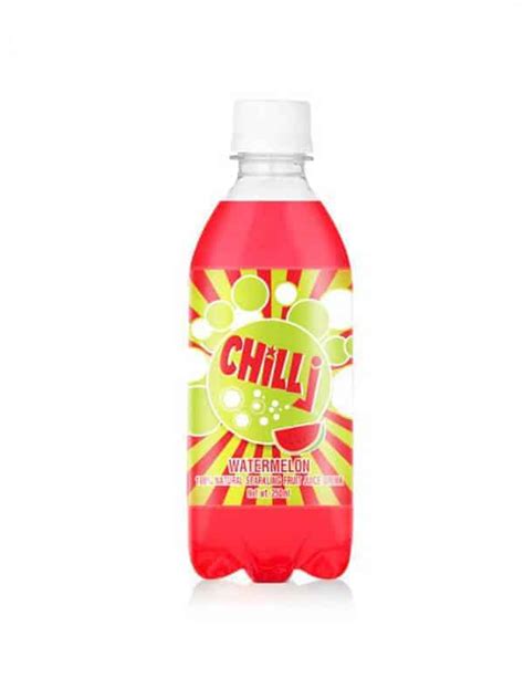 Chill J 100% natural sparking fruit juice Watermelon | Sweetcraft