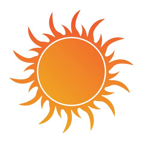 sun icon vector 23834154 Vector Art at Vecteezy