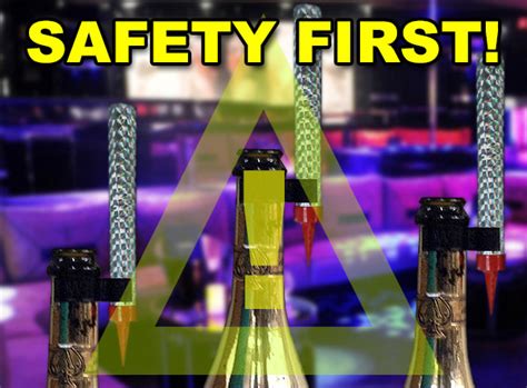 Bottle Sparkler Safety | Tips to Safely Use Sparklers at your Nightclub