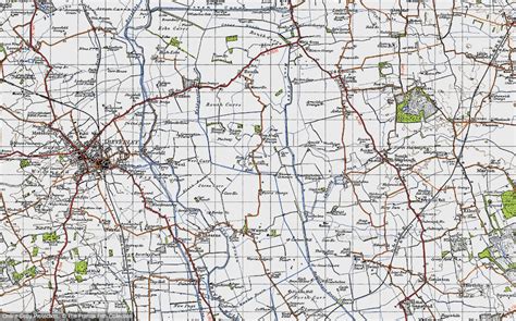 Historic Ordnance Survey Map of Meaux, 1947 - Francis Frith