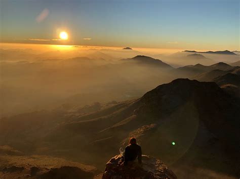 Sunrise at the top of mt Sinai. Photo credits - Min. #egypt #travel #landscape | Egypt, Sunrise ...